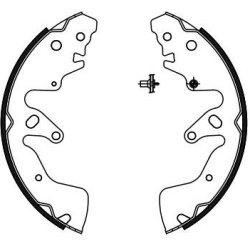  stabdžių trinkelių komplektas