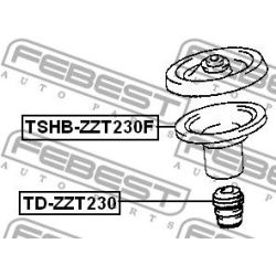 apsauginis dangtelis/gofruotoji membrana, amortizatorius  apsauginis dangtelis/gofruotoji membrana, amortizatorius