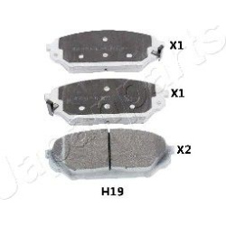  stabdžių trinkelių rinkinys, diskinis stabdys