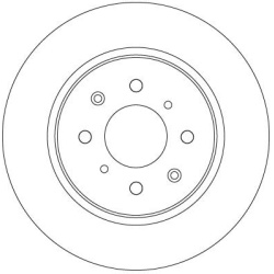  stabdžių diskas (1vnt)