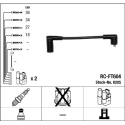 uždegimo laido komplektas  uždegimo laido komplektas