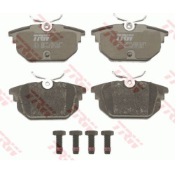  stabdžių trinkelių rinkinys, diskinis stabdys <small>COTEC</small>