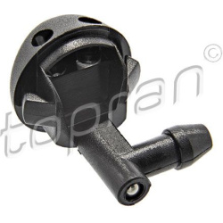  plovimo skysčio purkštukas, priekinis langas