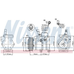 kompresorius, oro kondicionierius <small>** FIRST FIT **</small>