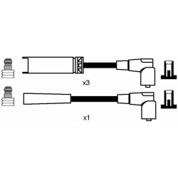  uždegimo laido komplektas