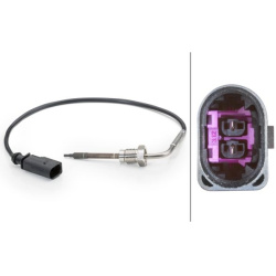  jutiklis, išmetamųjų dujų temperatūra