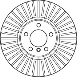  stabdžių diskas (1vnt) <small>TRW SINGLE</small>