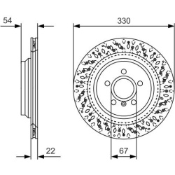  stabdžių diskas (1vnt)