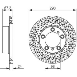  stabdžių diskas (1vnt)