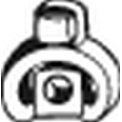  laikiklis, išmetimo sistema