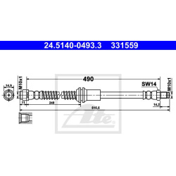  stabdžių žarnelė