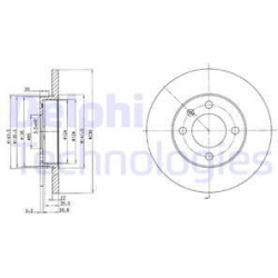  stabdžių diskas (1vnt)