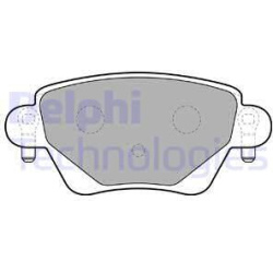  stabdžių trinkelių rinkinys, diskinis stabdys