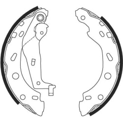  stabdžių trinkelių komplektas