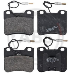  stabdžių trinkelių rinkinys, diskinis stabdys