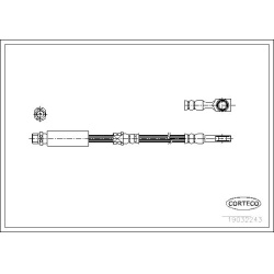  stabdžių žarnelė