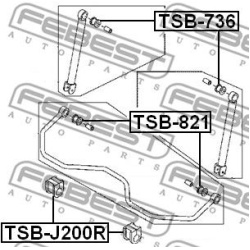  stabilizatoriaus įvorė