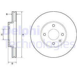 stabdžių diskas (1vnt)