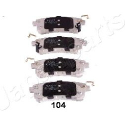  stabdžių trinkelių rinkinys, diskinis stabdys