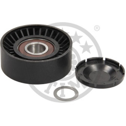  įtempiklio skriemulys, V formos rumbuotas diržas