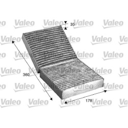  filtras, salono oras <small>VALEO PROTECT</small>