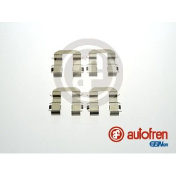  priedų komplektas, diskinių stabdžių trinkelės