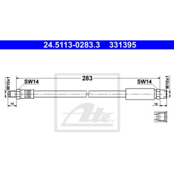  stabdžių žarnelė
