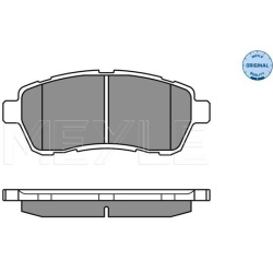  stabdžių trinkelių rinkinys, diskinis stabdys <small>MEYLE-ORIGINAL: True to OE.</small>