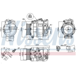  kompresorius, oro kondicionierius <small>** FIRST FIT **</small>