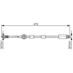  stabdžių žarnelė
