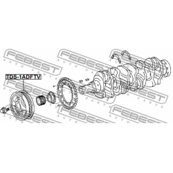  skriemulys, alkūninis velenas