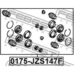  remonto komplektas, stabdžių apkaba