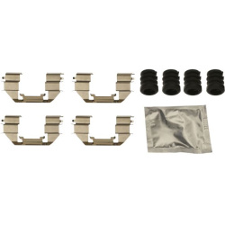  priedų komplektas, diskinių stabdžių trinkelės