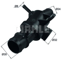 termostatas, aušinimo skystis <small>BEHR</small>  termostatas, aušinimo skystis <small>BEHR</small>