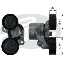  diržo įtempiklis, V formos rumbuotas diržas <small>DriveAlign™</small>