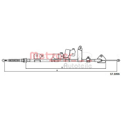  trosas, stovėjimo stabdys