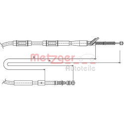  trosas, stovėjimo stabdys