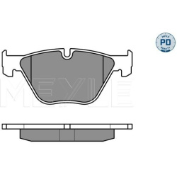  stabdžių trinkelių rinkinys, diskinis stabdys <small>MEYLE-PD: Advanced performance and design.</small>