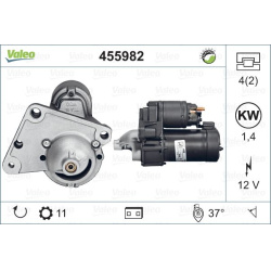  starteris <small>VALEO RE-GEN REMANUFACTURED</small>