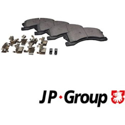  stabdžių trinkelių rinkinys, diskinis stabdys <small>JP</small>