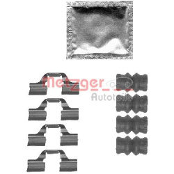  priedų komplektas, diskinių stabdžių trinkelės