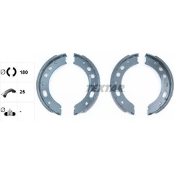  stabdžių trinkelių komplektas, stovėjimo stabdis