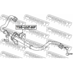  skersinio stabilizatoriaus įvorių komplektas