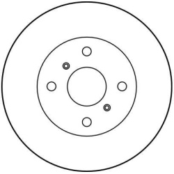  stabdžių diskas (1vnt)