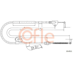 trosas, stovėjimo stabdys
