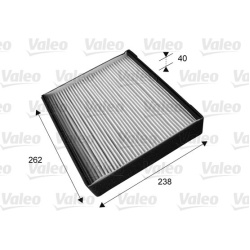  filtras, salono oras <small>VALEO ESSENTIAL</small>