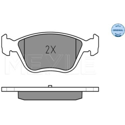  stabdžių trinkelių rinkinys, diskinis stabdys <small>MEYLE-ORIGINAL: True to OE.</small>