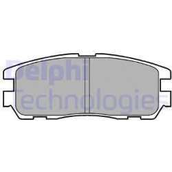  stabdžių trinkelių rinkinys, diskinis stabdys