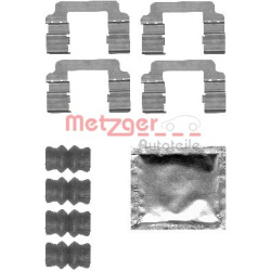  priedų komplektas, diskinių stabdžių trinkelės