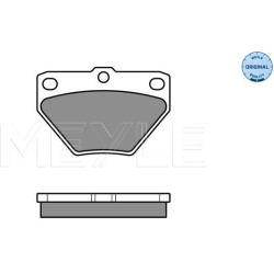  stabdžių trinkelių rinkinys, diskinis stabdys <small>MEYLE-ORIGINAL: True to OE.</small>